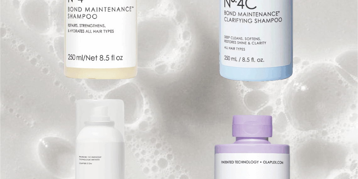 Shampoos de Olaplex y sus funciones