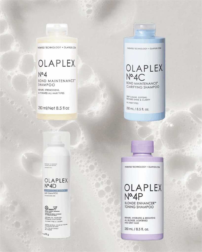 Shampoos de Olaplex y sus funciones